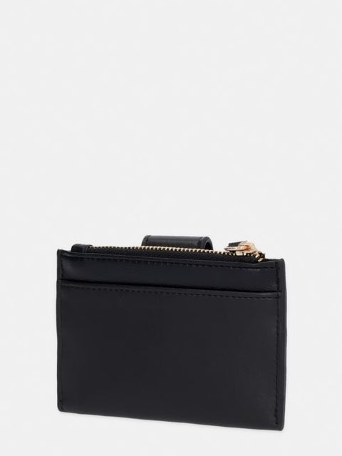 Blauer portfel damski z imitacji skóry - zdjęcie produktu nr 1