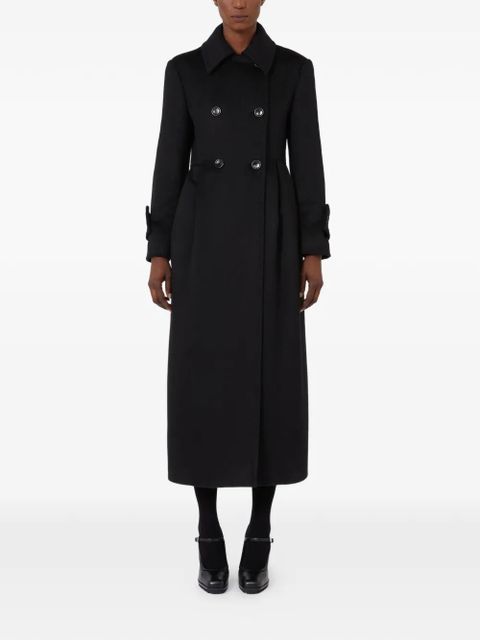 Max Mara double-breasted coat - Black - zdjęcie produktu nr 2