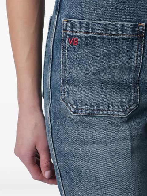 Victoria Beckham Alina patch pocket jeans - Blue