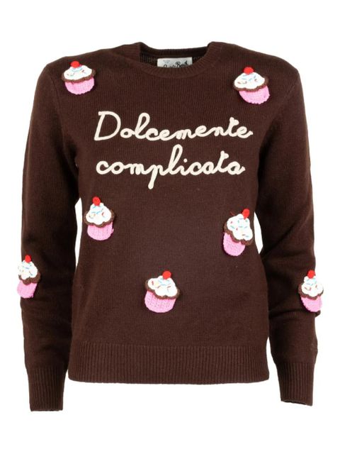 MC2 Saint Barth cupcake crew neck sweater - Brown - zdjęcie produktu nr 1
