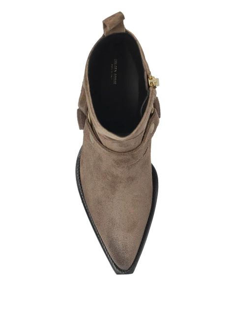 Golden Goose Debbie suede boots - Brown