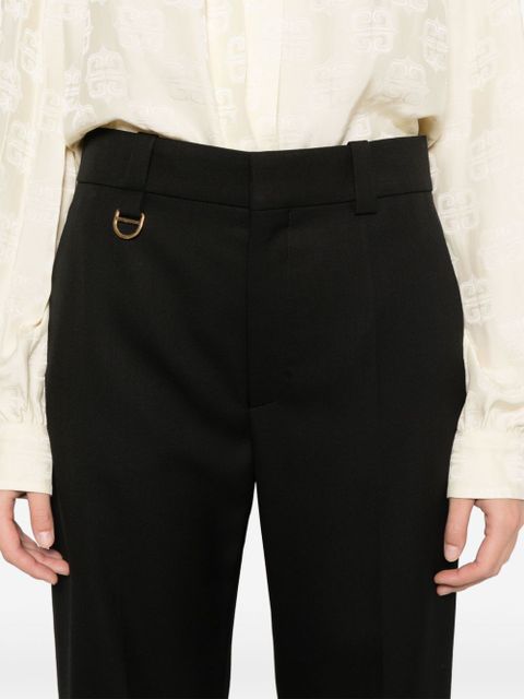 Chloé wool grain-de-poudre trousers - Black
