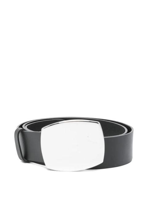 Alysi rectangular-buckle leather belt - Black - zdjęcie produktu nr 1