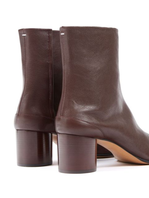 Maison Margiela Tabi 60mm leather ankle boots - Brown