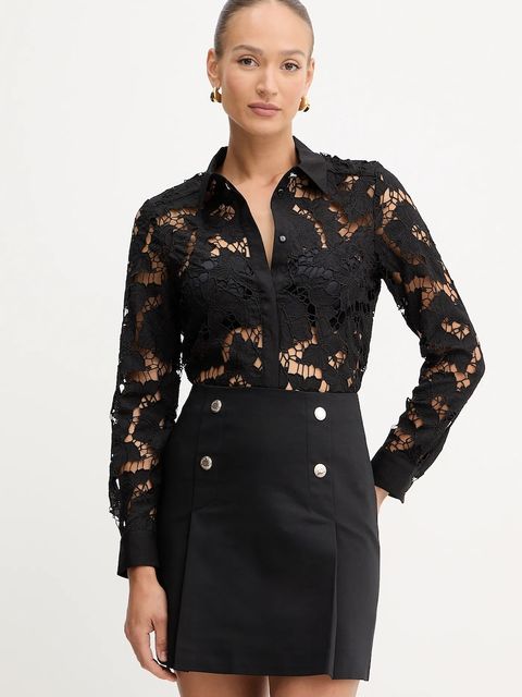 Morgan koszula damska kolor czarny regular z kołnierzykiem klasycznym COCONU - zdjęcie produktu nr 1