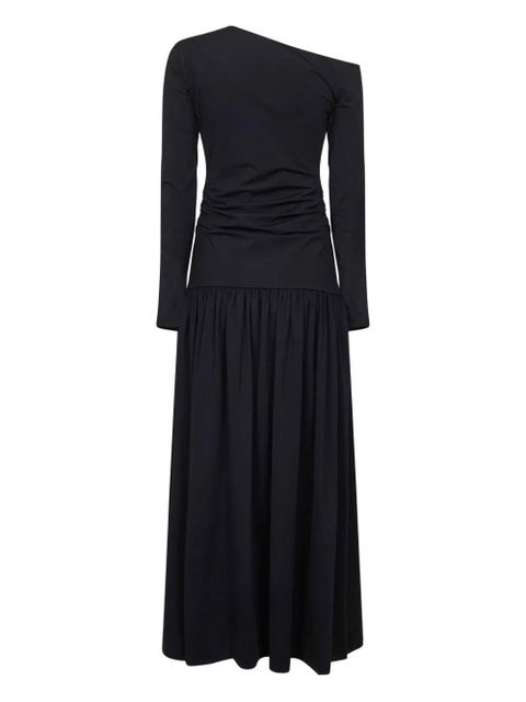 Róhe one-shoulder midi dress - Black - zdjęcie produktu nr 2