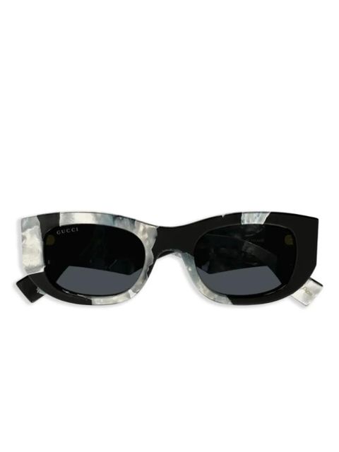 Gucci Eyewear GG1627S rectangle-frame sunglasses - Black - zdjęcie produktu nr 1