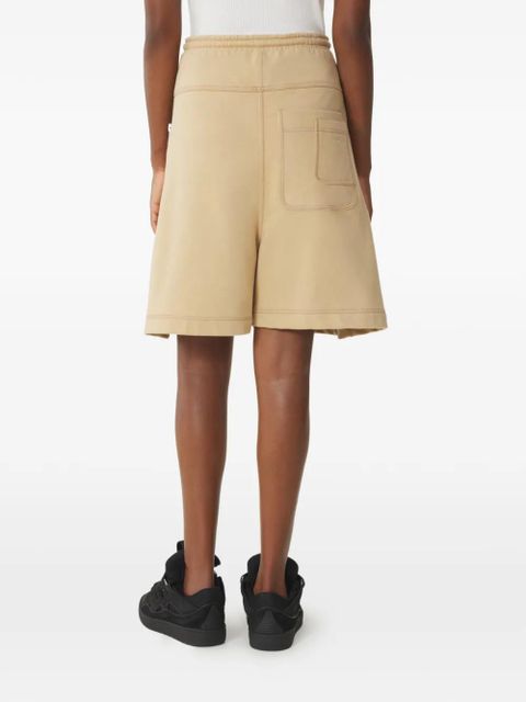 Lanvin zip pleated shorts - Neutrals