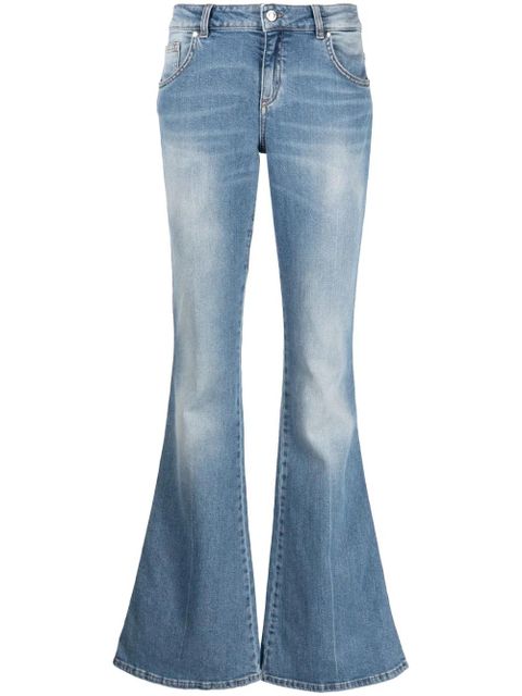 Blumarine low-rise bootcut jeans - Blue - zdjęcie produktu nr 1