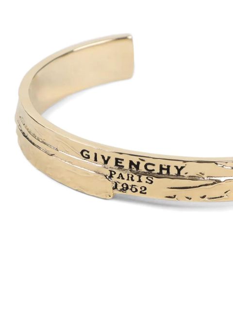Givenchy logo cuff bracelet - Gold