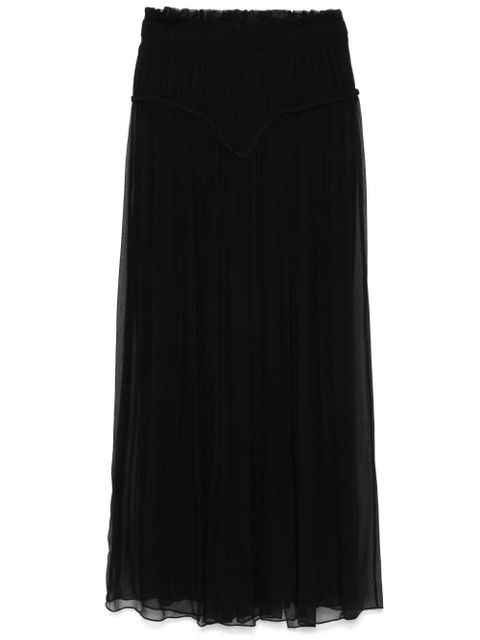 ISABEL MARANT Rolande maxi skirt - Black - zdjęcie produktu nr 1