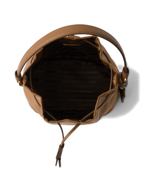 Prada mini Re-Edition 1978 bucket bag - Brown