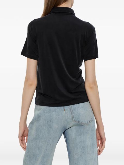 Maison Margiela short-sleeve polo - Blue