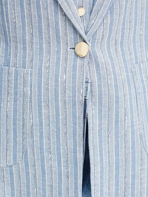 Fracomina marynarka z domieszką lnu