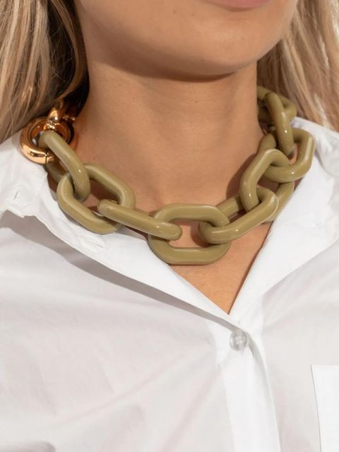 Marni chain-link resin necklace - Green - zdjęcie produktu nr 2