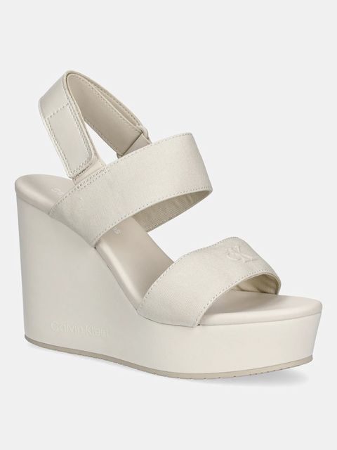 Calvin Klein Jeans sandały WEDGE SANDAL WEBBING IN - zdjęcie produktu nr 2