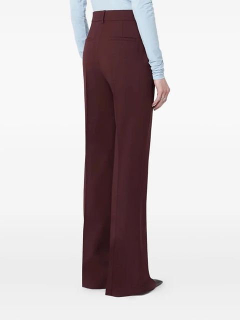 Sportmax flared tailored trousers