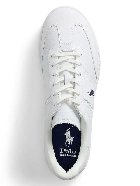 Polo Ralph Lauren sneakersy skórzane HRT Aera PP kolor biały 809971288001