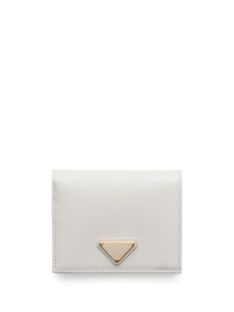 Prada Saffiano-leather bi-fold wallet - White - zdjęcie produktu nr 1