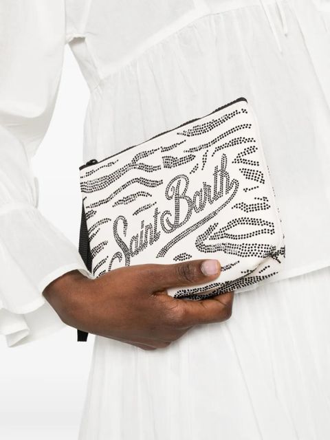 MC2 Saint Barth Aline Strass embellished mini bag - Neutrals - zdjęcie produktu nr 2