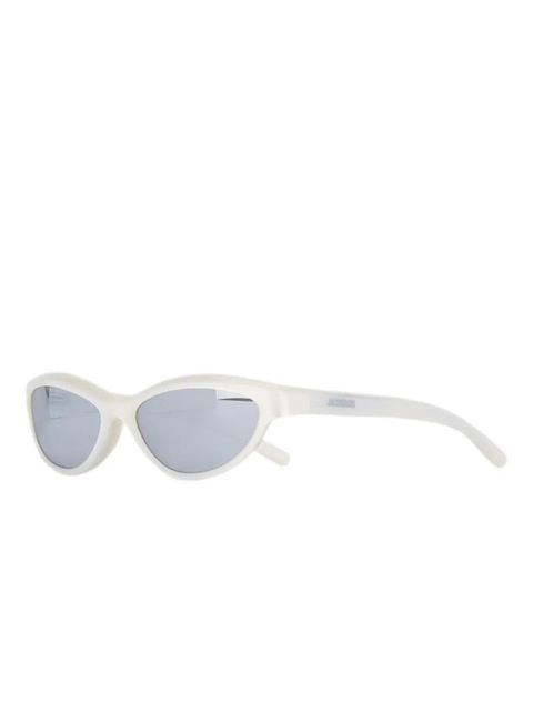 Jacquemus The Curvo cat-eye sunglasses - Neutrals