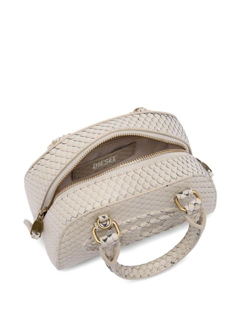 Diesel 1dr Dome snake-print tote bag - Neutrals