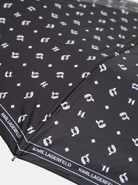 Karl Lagerfeld parasol kolor czarny A1W50078 - zdjęcie produktu nr 2