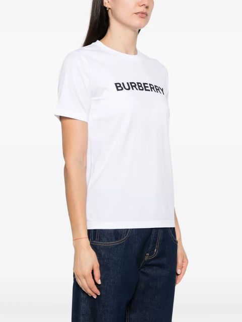 Burberry Margot logo-print cotton T-shirt - White