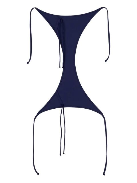 Sunnei side-tie bikini - 0097 DARK BLUE - zdjęcie produktu nr 1