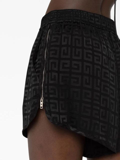 Givenchy 4G-print mini shorts - Black