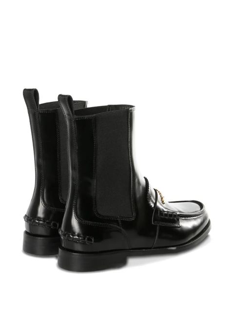 Alexander Wang chain-embellished boots - Black