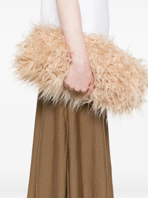KHAITE Mayu midi skirt - Brown