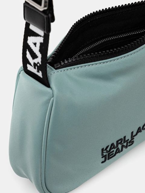 Karl Lagerfeld Jeans torebka kolor turkusowy A1W30235