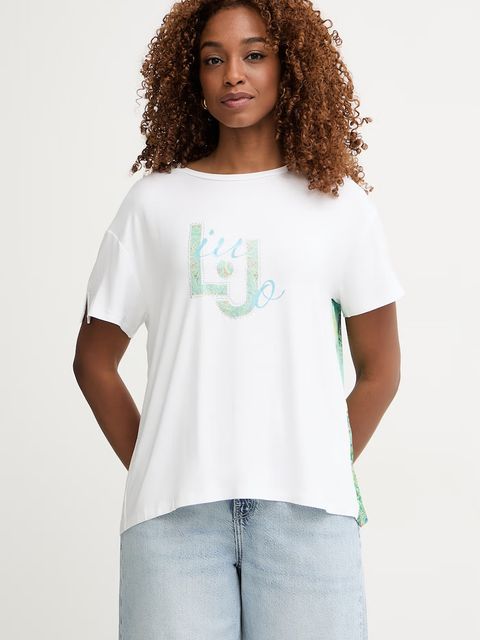 Liu Jo T-shirt damski - zdjęcie produktu nr 1