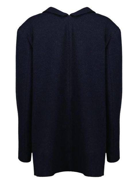Prada Shetland jewel-button jacket - Blue - zdjęcie produktu nr 2