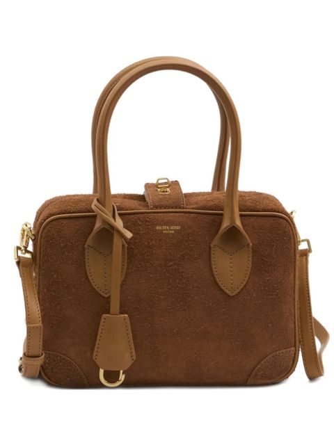 Golden Goose Vita zip-top leather tote bag - Brown - zdjęcie produktu nr 1