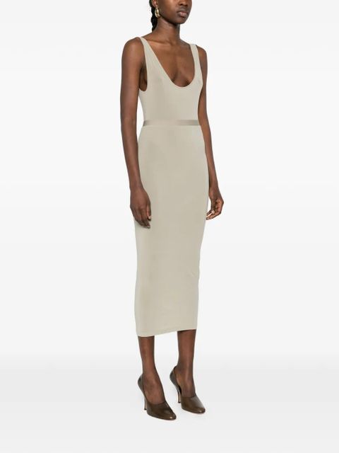 WARDROBE.NYC sheer tank bodysuit - Neutrals