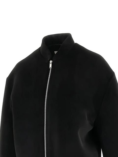 Jil Sander cropped bomber jacket - Black - zdjęcie produktu nr 2