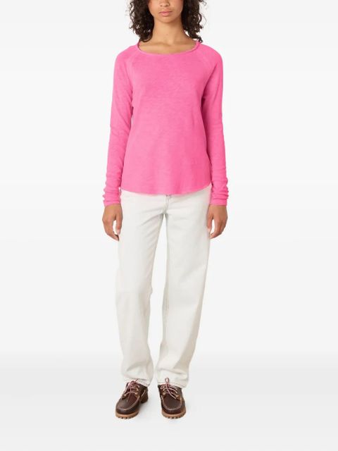 American Vintage Sonoma raglan-sleeves T-shirt - Pink - zdjęcie produktu nr 2