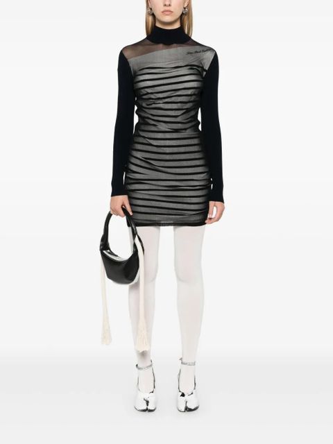 Jean Paul Gaultier striped mini dress - Blue - zdjęcie produktu nr 2