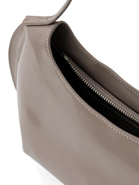 BY FAR medium Horner leather shoulder bag - Neutrals