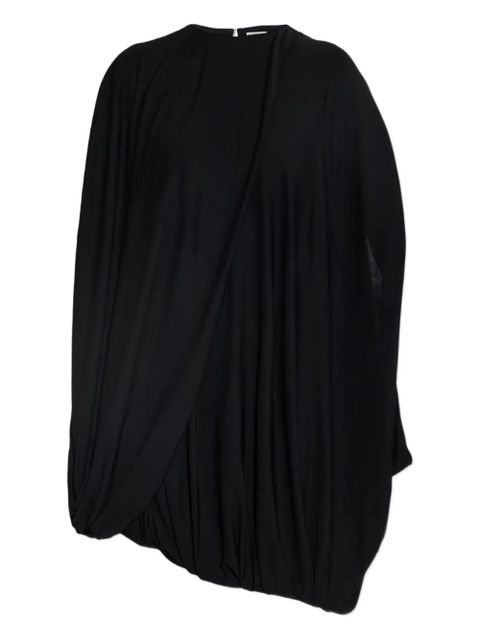 LOEWE draped bubble mini dress - Black - zdjęcie produktu nr 1