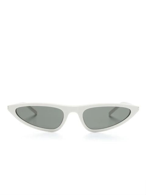 Saint Laurent Eyewear SL 703 cat-eye sunglasses - White - zdjęcie produktu nr 1