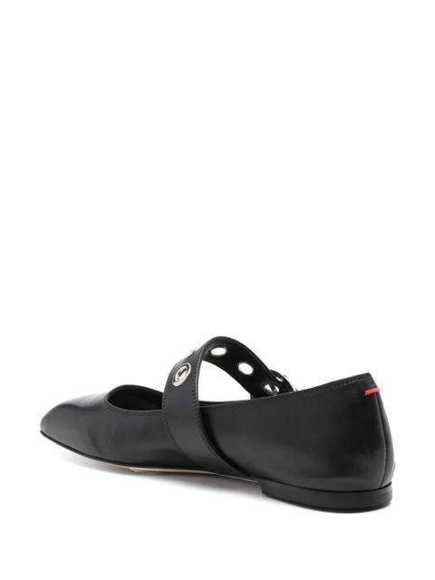Aeyde Uma ballet flats - Black