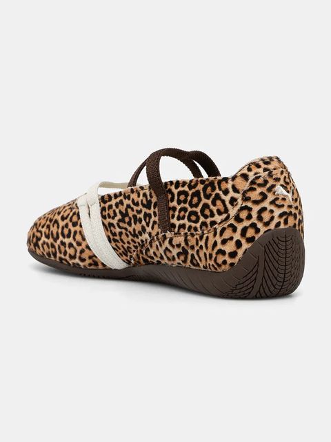 Puma baleriny Speedcat Ballet Wild Wns kolor brązowy 406689