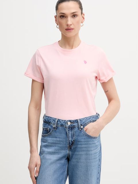 U.S. Polo Assn. t-shirt bawełniany CREW NECK