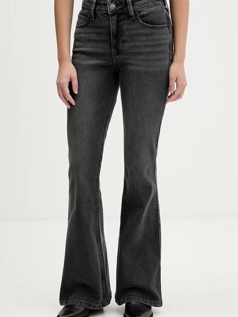 Hollister Co. jeansy damskie high waist KI355-5837-977 - zdjęcie produktu nr 1