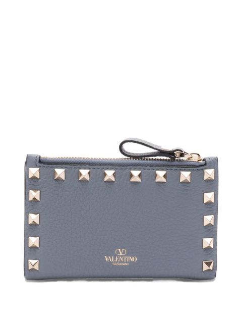 Valentino Garavani studded zip wallet - Grey - zdjęcie produktu nr 1