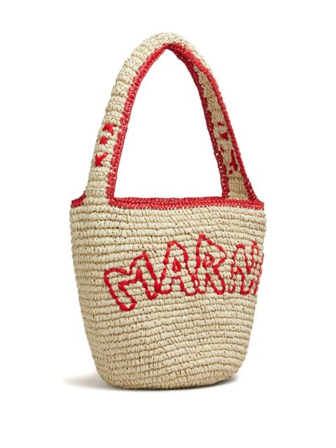 Marni small Nassa shoulder bag - White