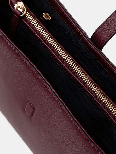 Tommy Hilfiger torebka kolor bordowy AW0AW17724